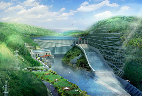 临漳老挝南塔河1号水电站项目
